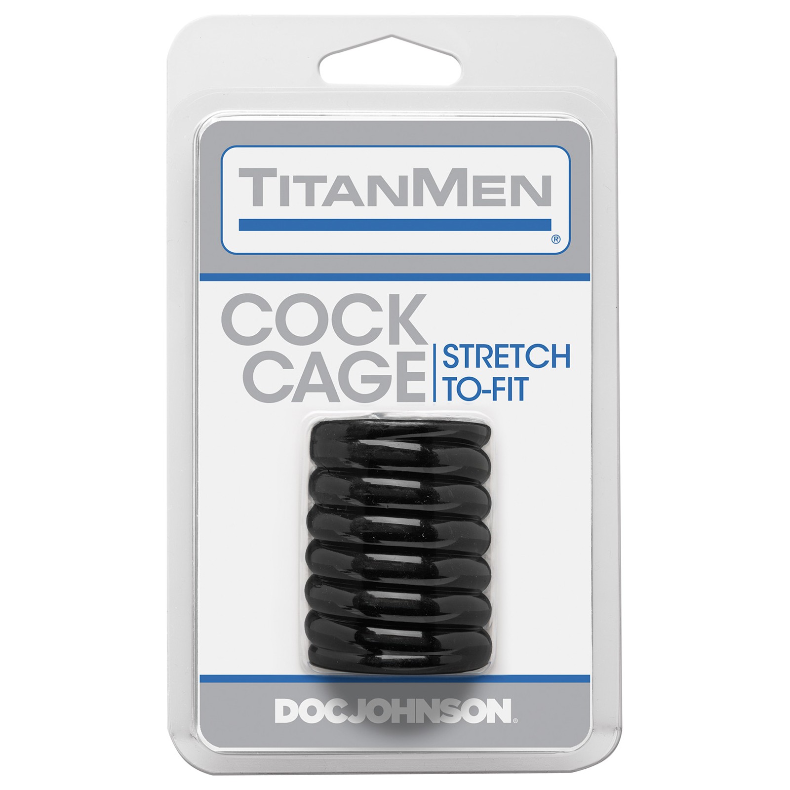 Cock Cage Titanmen Tools Negro