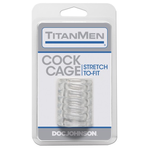 Jaula para Pene Titanmen Tools Transparente