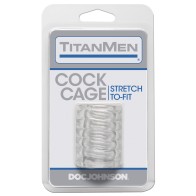 Jaula para Pene Titanmen Tools Transparente