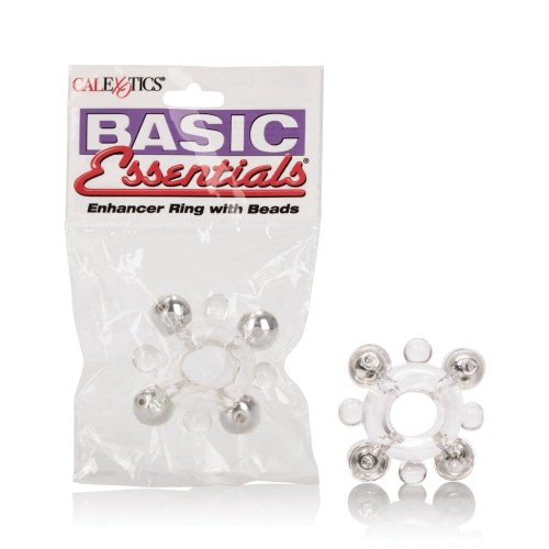 Basic Essentials Enhancer Ring with Beads