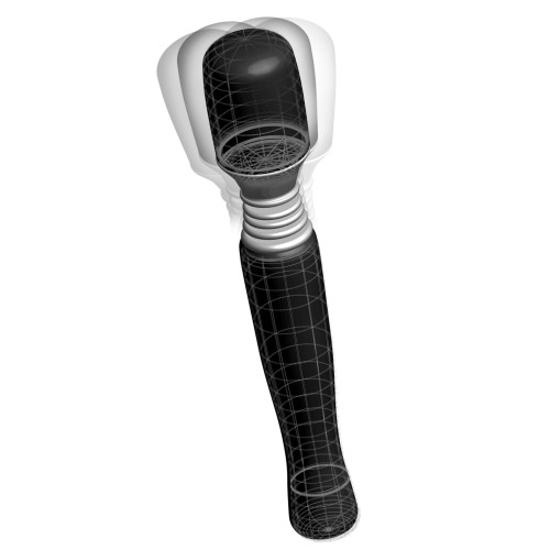 Maxi Wanachi Waterproof Massager - Black