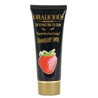 Oralicious Crema de Sexo Sabor a Fresa - Diversión Deliciosa