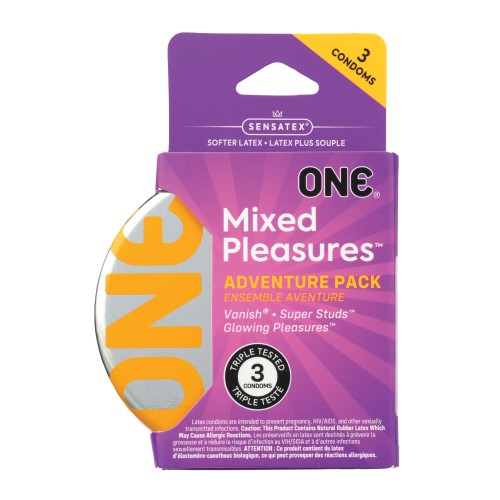 Condones One Mixed Pleasures - Mejores para Seguridad Íntima