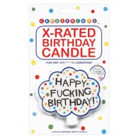 Happy Fucking Birthday Candle for Adult Parties