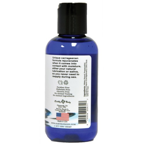 Lubricante Personal Earthly Body Waterslide 4 oz