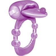 Anillo Vibrador X-treme con Lengua Perforada