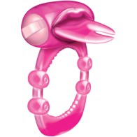 Forked Tongue X-treme Vibrating Pleasure Ring Magenta