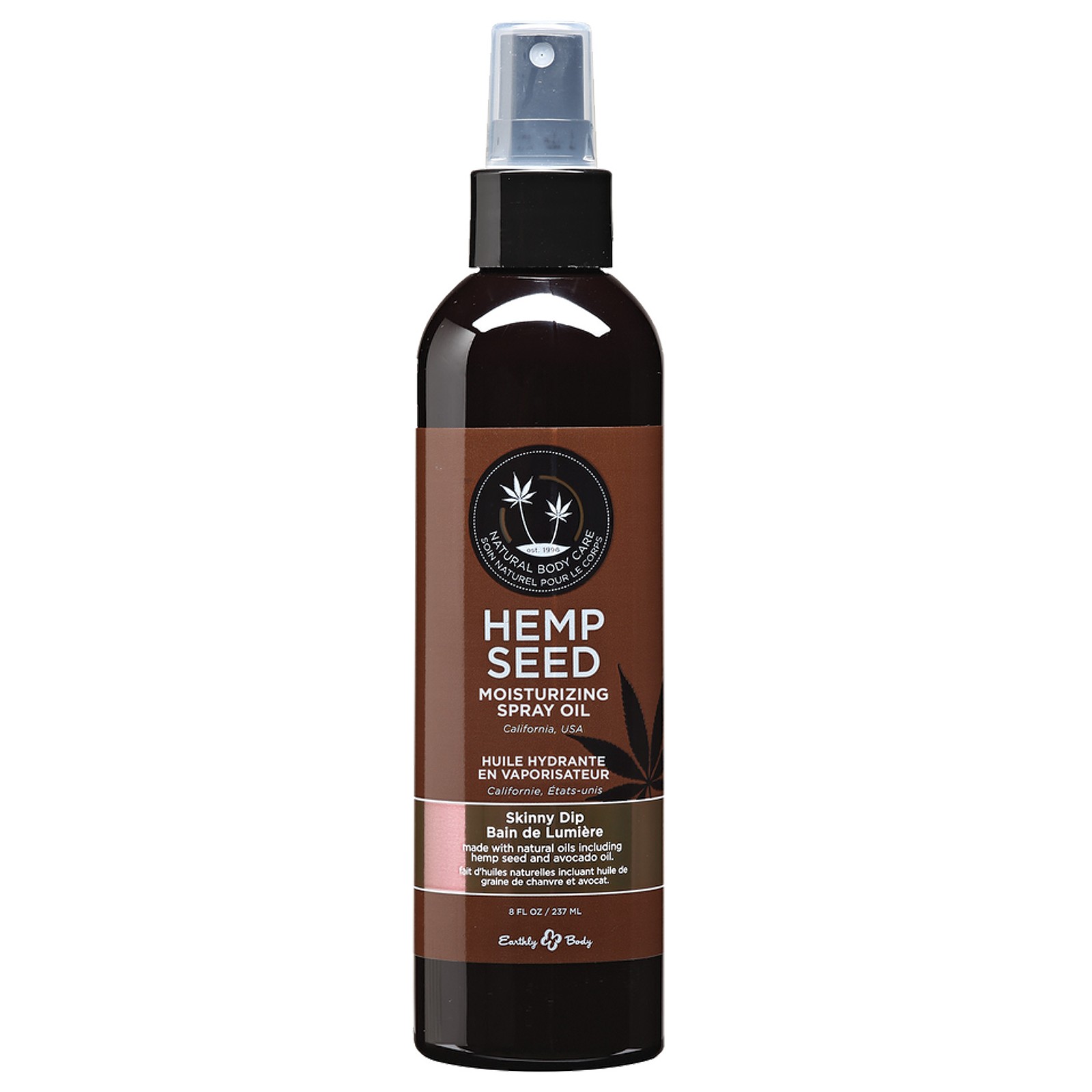 Hemp Seed Moisturizing Oil Spray 8 oz Skinny Dip