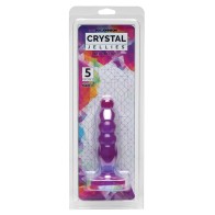 Doc Johnson Crystal Jellies 5" Anal Pleasure Purple