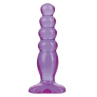 Doc Johnson Crystal Jellies 5" Anal Pleasure Purple