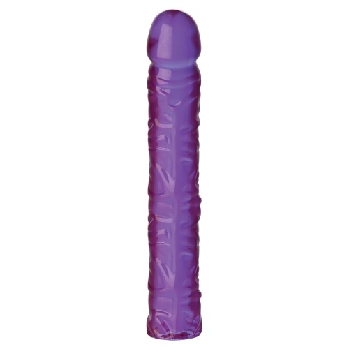 Crystal Jellies Classic 10" Dildo - Purple