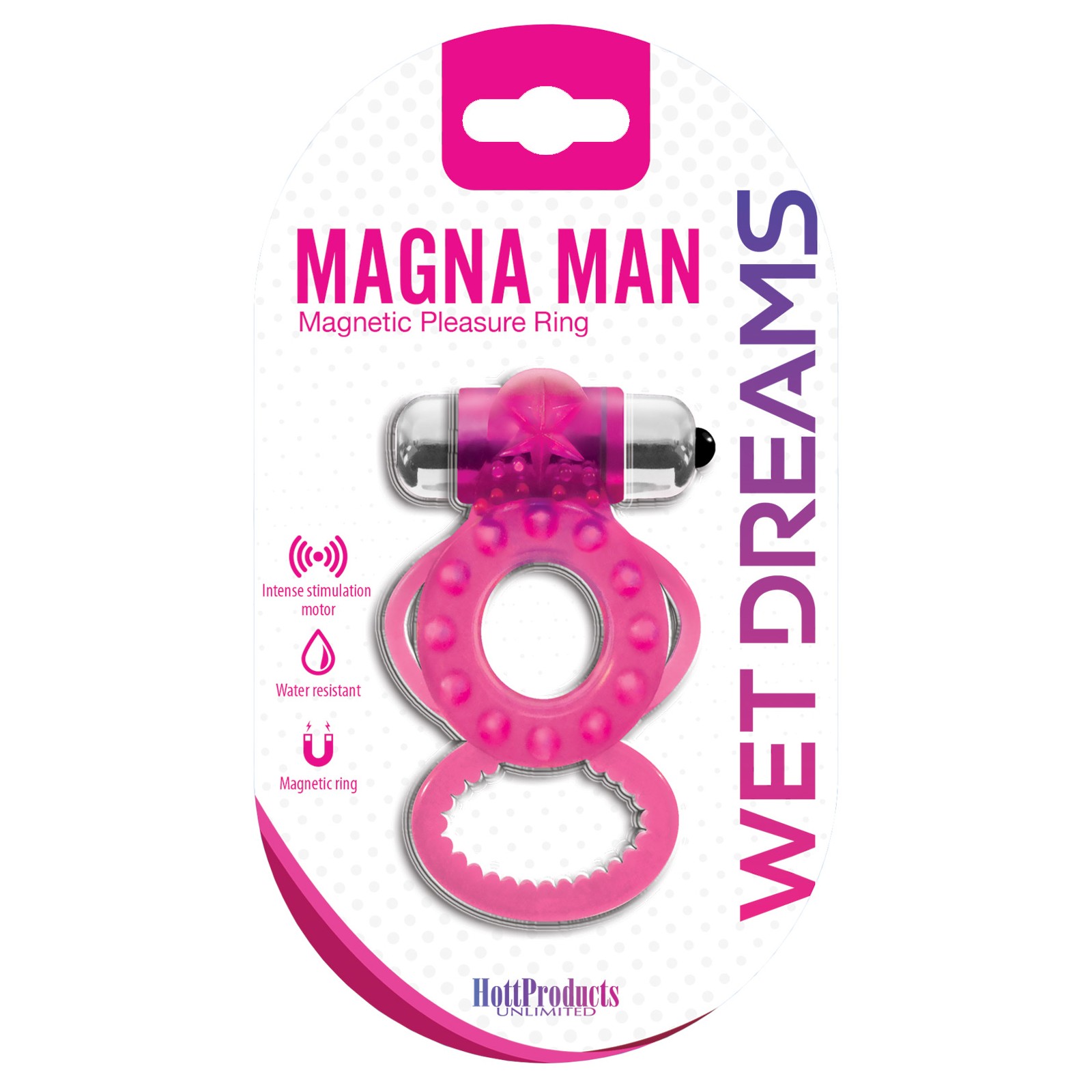 Anillo Magnético Magna-Man Magenta