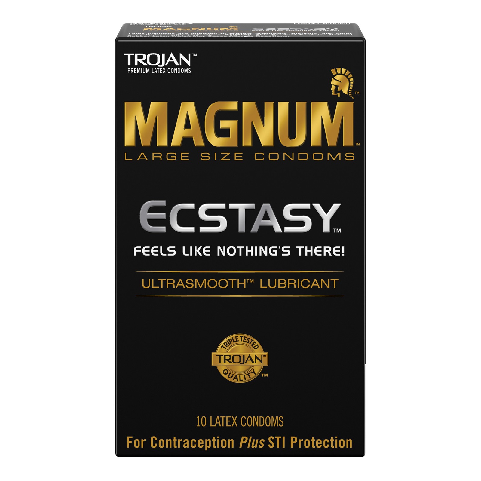 Condones Trojan Magnum Ecstasy para Placer Máximo