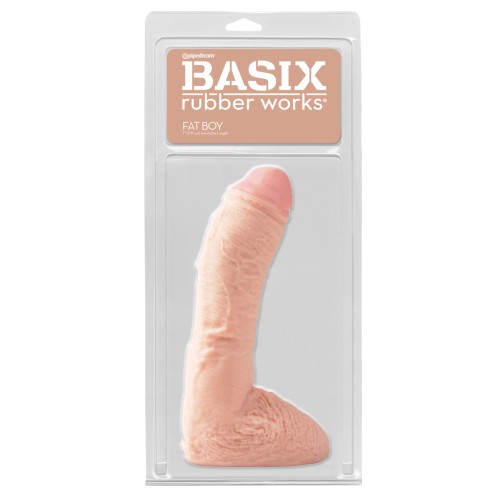 Basix Rubber Works Fat Boy - Carne Dildo Realista