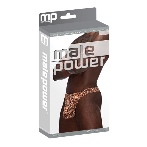 Male Power Animal Print Wonder Thong L/XL