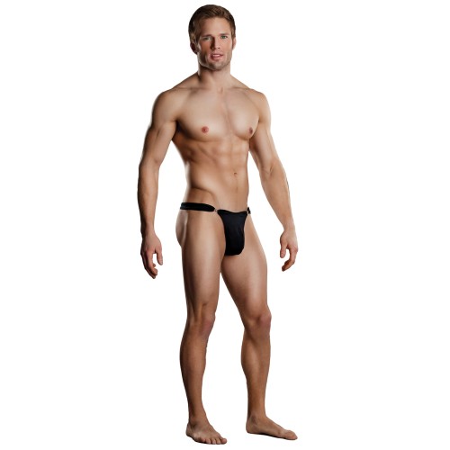 Tanga Male Power Bong Clip - Negro S/M