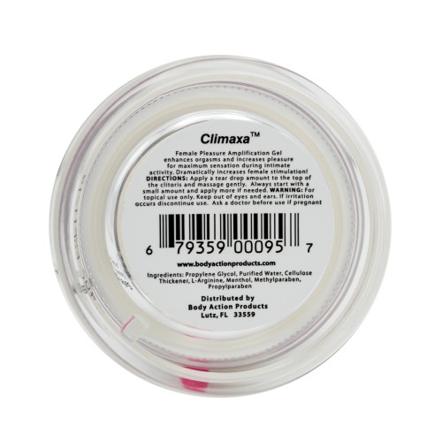 Climaxa Orgasm Amplification Gel 0.5 oz