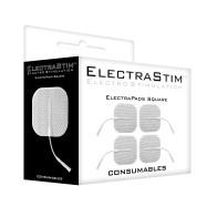 ElectraStim Almohadillas Adhesivas Cuadradas