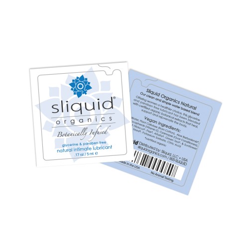 Sliquid Organics Natural Lubricant 0.17 oz