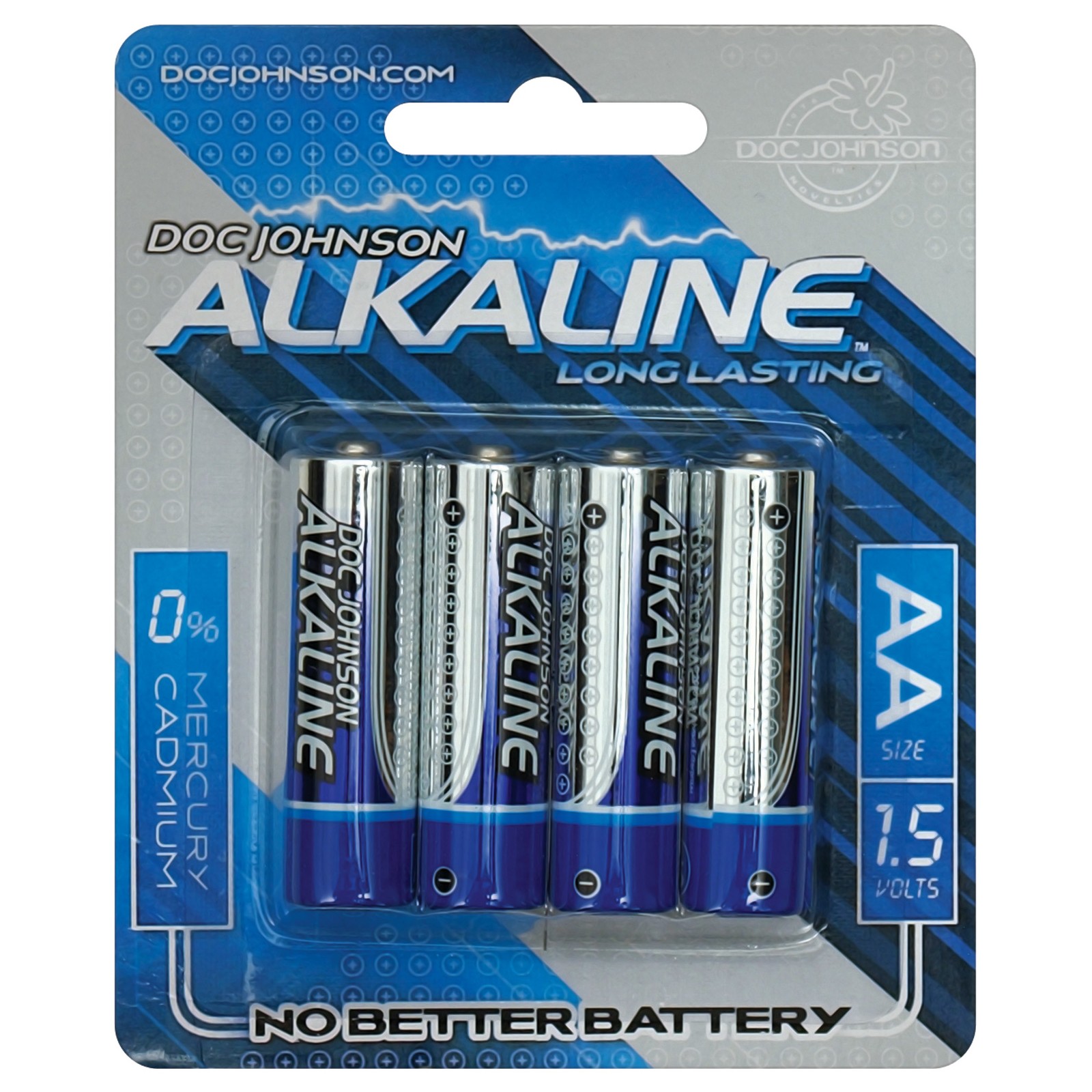 Doc Johnson Alkaline Batteries - 4 Pack