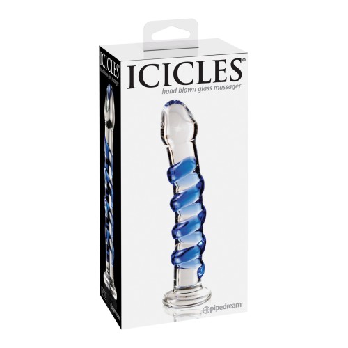 Icicles No. 5 Hand Blown Glass Massager