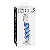 Icicles No. 5 Hand Blown Glass Massager