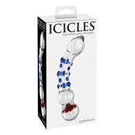 Icicles No. 18 Hand-Blown Glass Massager