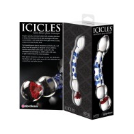 Icicles No. 18 Hand-Blown Glass Massager