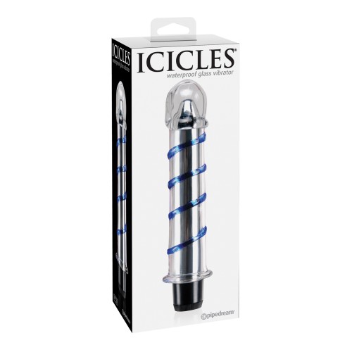 Vibrador de Vidrio Icicles No. 20 para Placer Sensacional