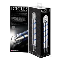 Vibrador de Vidrio Icicles No. 20 para Placer Sensacional