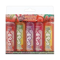 Hot Motion Lotion Kit - Assorted Flavors Pack of 5