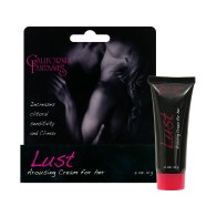 Crema Arousal Lust para Ella