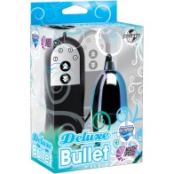 Deluxe Waterproof Bullet Vibe - Multi-speed Blue