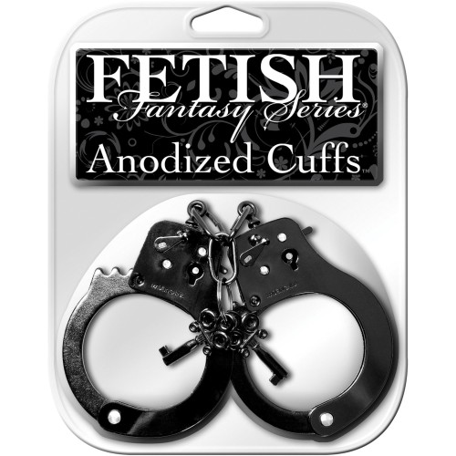 Grilletes Anodizados Fetish Fantasy - Negro