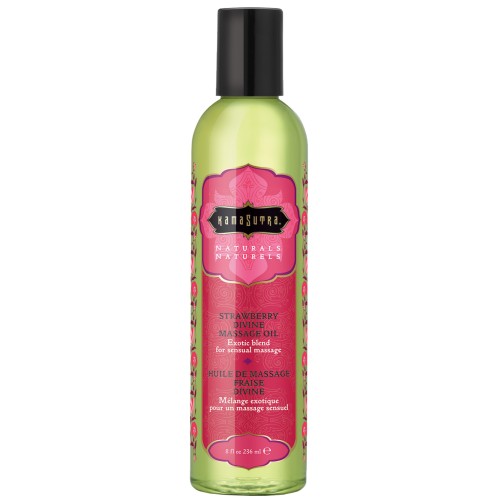 Kama Sutra Naturals Massage Oil - Strawberry