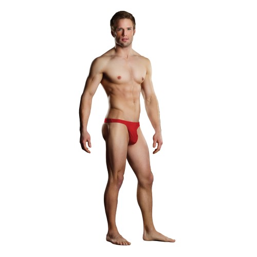 Male Power Bong Thong Rojo L XL