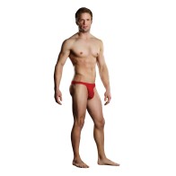 Male Power Bong Thong Rojo L XL