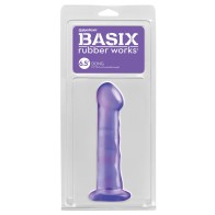 Dong Basix Rubber Works 6.5" Morado - Placer Realista