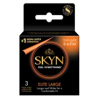 Condomes Lifestyles SKYN Elite Grande Caja de 3