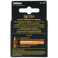 Condomes Lifestyles SKYN Elite Grande Caja de 3