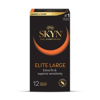 Condones Lifestyles SKYN Elite Grandes - Comodidad Premium