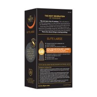 Lifestyles SKYN Elite Large Condoms - Premium Comfort