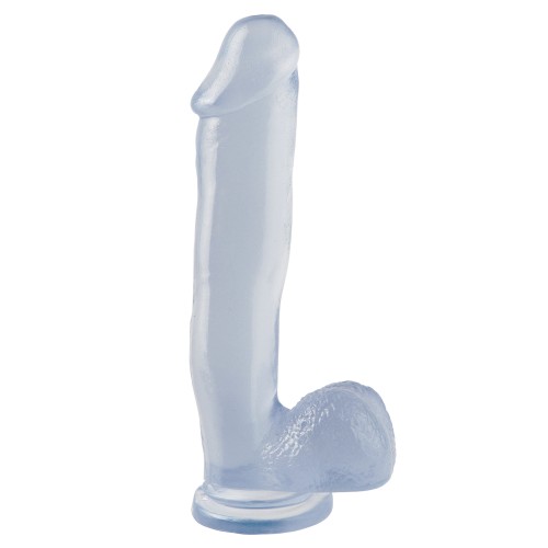 Basix 12 Inch Dong with Suction Cup for Adventurous Play