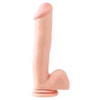 Basix Rubber Works 12 Inch Suction Cup Dong Flesh