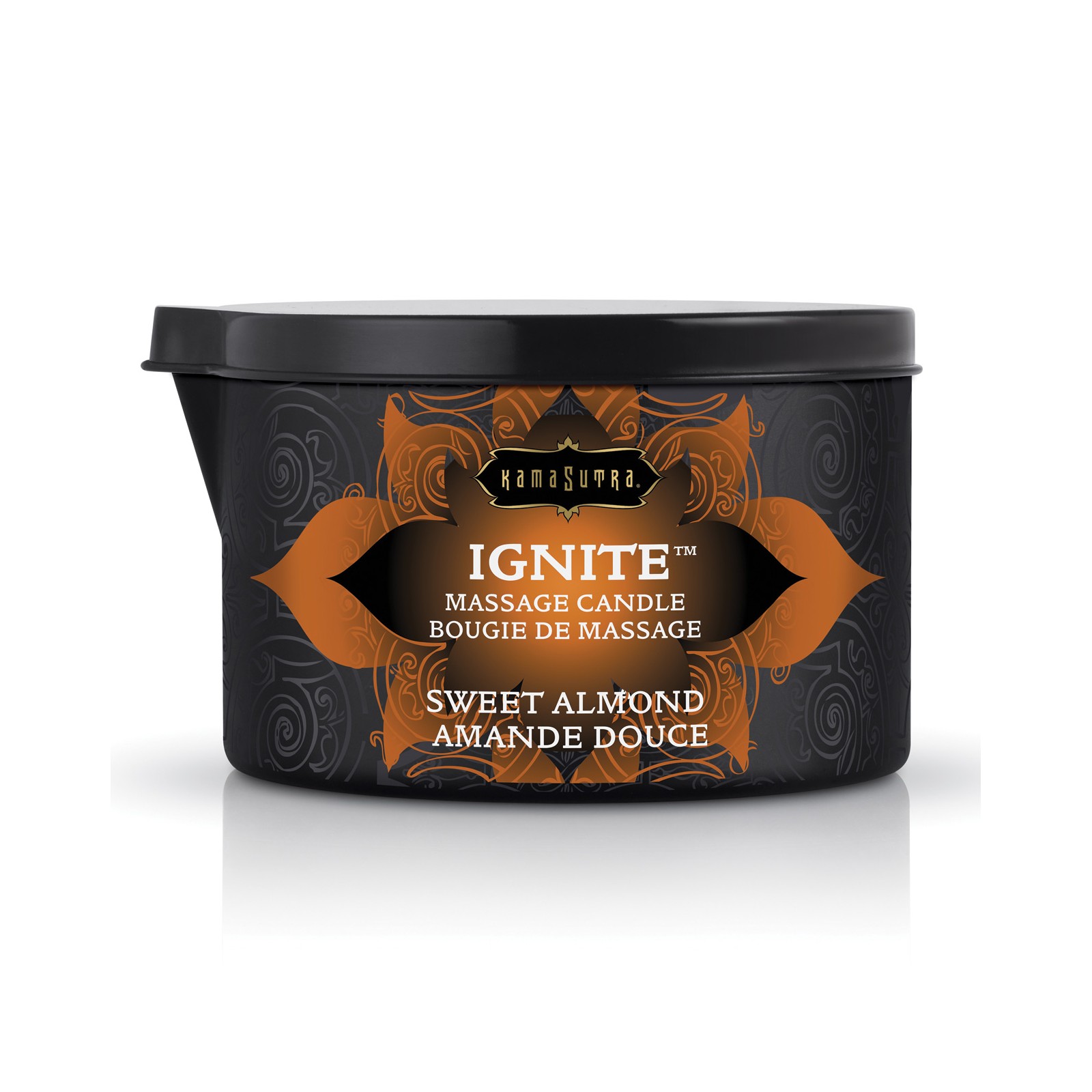 Kama Sutra Ignite Soy Candle - Sweet Almond for Romantic Evenings