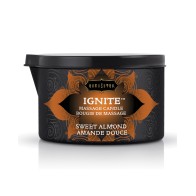 Kama Sutra Ignite Soy Candle - Sweet Almond for Romantic Evenings