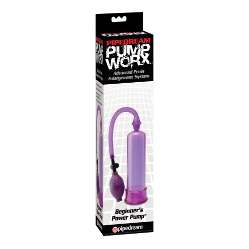 Pump Worx Power Pump para Principiantes Morado