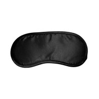 Sex & Mischief Satin Blindfold - Black