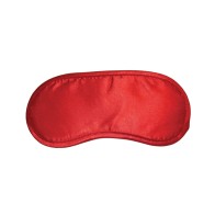 Red Satin Blindfold for Sensory Play