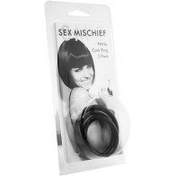 Sex & Mischief Nitrile Cock Ring Pack